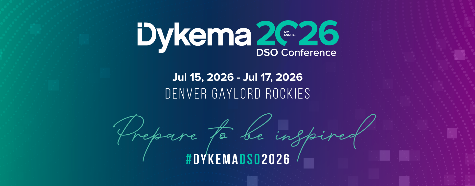 DYKEMA 2026 – Save $150 w/ our Code